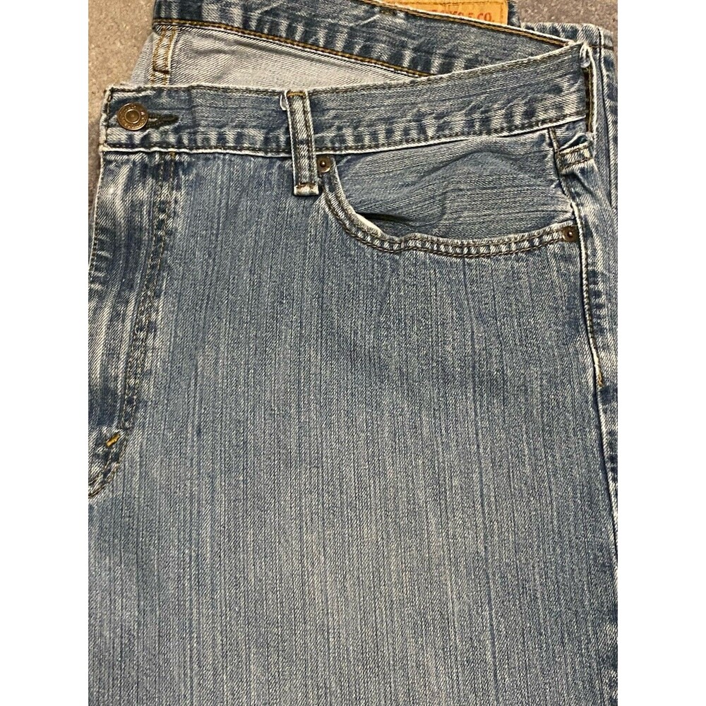 Levi's 559 Jeans Mens 39” Blue Denim Levis 100% Cotton - Picture 6 of 16
